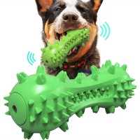 Tough puppy cleaning teeth squeaky dog toothbrush toys pet chew toy durable brushing